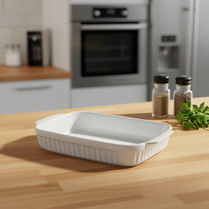 Bandeja para Hornear de Cerámica Guardini (22x14cm) Blanca COTC7C, Muy Útil para Hornear - Product Image 3