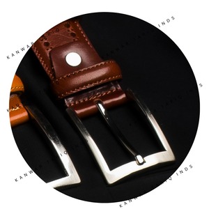 Qualité Designer Hommes Sport Ceinture Double-Couche Composite Vachette Ceinture Hommes Sport Ceinture Composite Vachette Matériel - Product Image 6