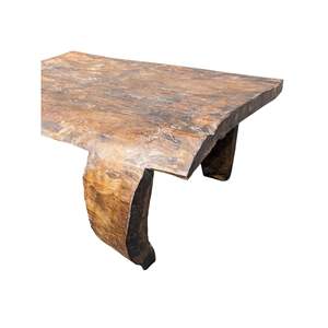 Naga Handmade <b>Rustic</b> Wooden <b>Table</b> with Metal Frame Traditional Square Design Set for Living Room Home Furniture - Product Image 4
