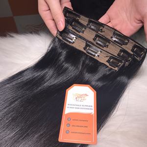 Gran Stock, calidad superior, cabello virgen 100% vietnamita, extensión de cabello liso, cutícula, grado alineado, 12A - Product Image 3