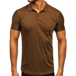Camisetas de Hombre de Alta Calidad OEM, Diseño de Logotipo Personalizado, Tejido de Algodón/Fibra de Bambú, Casual, Talla Grande, Manga Corta, Secado Rápido - Product Image 5