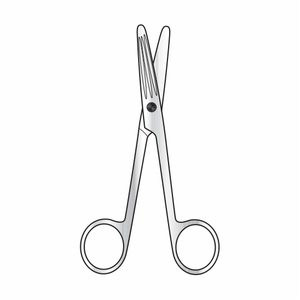 กรรไกรตัดต่อมไทรอยด์สแตนเลสสตีล Endo Tech Manual ขนาด 6 นิ้ว เครื่องมือผ่าตัด ได้รับการรับรองมาตรฐาน ISO 13485 รุ่น ETI-1001-1385 - Product Image 1