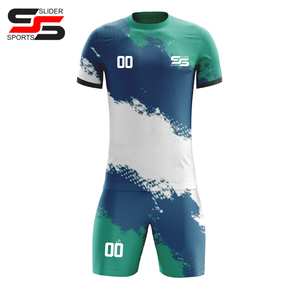 Maillot de football unisexe 100% de bonne qualité vêtements de sport personnalisés par sublimation nouveau modèle-nouveaux designs-nouveaux kits du Pakistan - Product Image 3