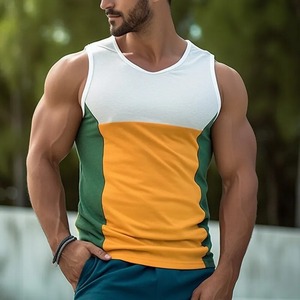 Tank Tops Men New 100% Cotton Solid <b>Vest</b> Men's <b>Slim</b> Casual Breathable Sleeveless Tops Gym Running Undershirt Male Gift Hot Sale - Product Image 3