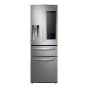BEST 28 Cu Ft Stainless Steel 4-<b>Door</b> Refrigerator Touch <b>Screen</b> Industrial Grade Fence <b>Door</b> - Product Image 1