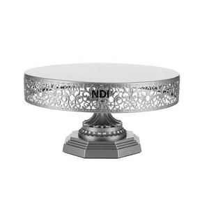 Soporte de aluminio para pasteles de alta calidad para decoración de fiestas de cumpleaños y eventos, para uso en restaurantes, hoteles y panaderías. - Product Image 3