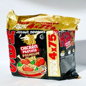บะหมี่กึ่งสำเร็จรูปฮาส รสไก่พรีเมียม แป้งสาลี แพ็คครอบครัว 300 กรัม ได้รับการรับรองฮาลาล อายุการเก็บรักษา 12 เดือน รุ่น 731025 - Product Image 2