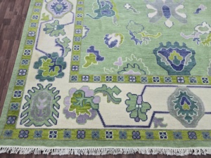 Tapis noué à la main tapis de laine fait à la main tapis de laine de qualité fine turque laine organique pour salon chambre chambre d'enfants - Product Image 4