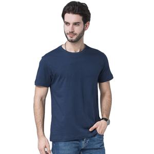 Venta al por mayor 100% algodón 30 colores manga corta Oem logo diseño personalizado liso en blanco hombres Unisex algodón camiseta para hombres - Product Image 2