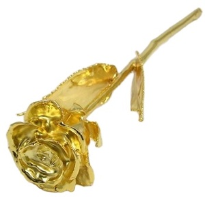 ดอกกุหลาบสีทองประดิษฐ์ - Product Image 2