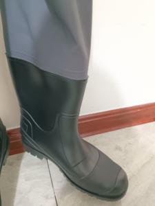 Waders en nylon imperméables et respirants à 3 couches pour la pêche et le camping en plein air avec <span class=keywords><strong>bottes</strong></span> <span class=keywords><strong>de</strong></span> <span class=keywords><strong>pluie</strong></span> - Product Image 5