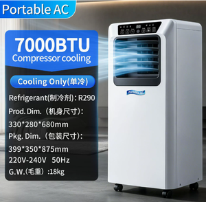 เครื่องปรับอากาศแบบพกพา ให้ความเย็น/ความร้อนสูงสุด 11899 BTU สำหรับใช้งานกลางแจ้งในรถบ้านและบ้านพักอาศัย - Product Image 2