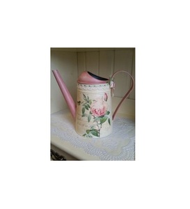 บัวรดน้ำโลหะเคลือบเคลือบเคลือบเคลือบเคลือบสวยงามสำหรับบ้านไร่แบบชนบทที่ได้แรงบันดาลใจจากการตกแต่งสวนและลานบ้าน - Product Image 6