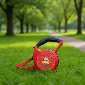 Retractable Flat Nylon Tape <b>Dog</b> <b>Leash</b> Premium Pet <b>Leashes</b> - Product Image 3
