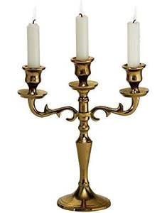 Candelabro de hierro pesado que proporciona una construcción resistente y duradera, ideal para uso decorativo interior a largo plazo. - Product Image 4