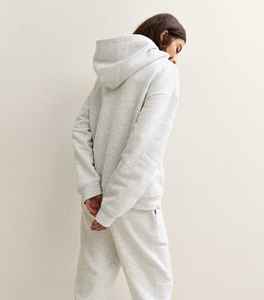 Chándal Informal con Capucha para Hombre, 100 % Algodón, 360 g, Teñido Liso, Grueso - Product Image 5