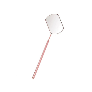 Miroir à cils professionnel en acier inoxydable en forme de papillon avec éclairage, accessoires pour extensions de cils, poignée confortable - Product Image 6