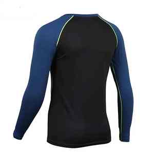 Camiseta de Compresión de Manga Larga con Logotipo Personalizado, Secado Rápido, Transpirable, para Gimnasio y Running, para Hombre - Product Image 5