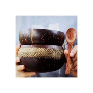 Cuenco de cáscara de coco a granel, artesanía Natural de venta superior para ensaladas de frutas, listo para enviar desde el fabricante de Vietnam - Product Image 5