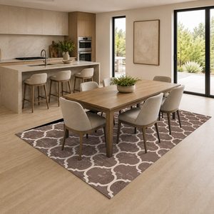 <b>RUGS</b> DEPOT LXDP-0601 Wholesale Terracotta Gold Modern Abstract Digital Printed Machine Washable Chenille Area <b>Rug</b> <b>Non</b> <b>Slip</b> - Product Image 4