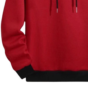 เสื้อผ้าแนวสตรีทมีฮู้ดธรรมดาของผู้ชายผ้าฝ้าย100% น้ำหนักเบามีให้เลือกทุกขนาดระบายอากาศใหม่ - Product Image 3