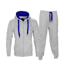 Wholesale Custom Men's <b>Christmas</b> Hoodie Tracksuit High Quality <b>Fleece</b> Zipper Jogging Set Breathable Logo Printed - Product Image 3