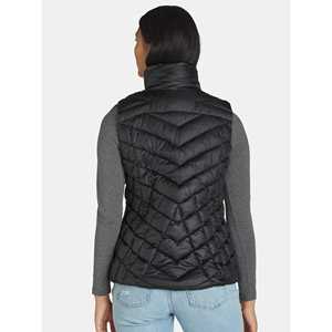Veste d'hiver matelassée sans manches pour femmes Veste légère à la mode Vêtements d'extérieur - Product Image 3