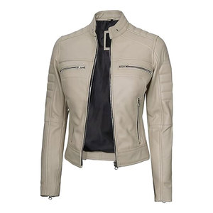 <b>Leather</b> <b>Jacket</b> for Women Stylish Casual <b>Real</b> Lambskin <b>Leather</b> <b>Jacket</b> Premium Soft Outerwear for Everyday Wear and Fashion - Product Image 1