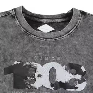 Nueva camiseta de Color sólido a la moda, camisas de media manga Unisex de tela de marca, camisa de fabricación de alta calidad con impresión de logotipo personalizado - Product Image 6