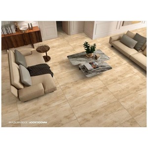 กระเบื้องปูพื้นและผนังเซรามิกดิจิตอลขนาด60x120ซม. หินหินอ่อนสีเทาเคลือบเงาขนาด600x1200มม. 24x48กระเบื้องในร่ม - Product Image 4