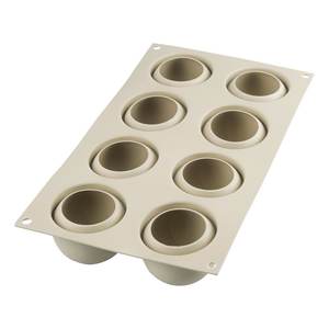 Molde de Silicona para Repostería Silikomart, 8 Cavidades para Trufas (6.2cm), Herramienta para Hornear y Repostería para Trufas Perfectas, Modelo 26 192 12 0065 - Product Image 1