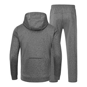 ชุดวอร์มผ้าไนลอนสำหรับผู้ชายเสื้อแจ็คเก็ตและกางเกง100% มีซิปรูดโลโก้ตามสั่ง - Product Image 2