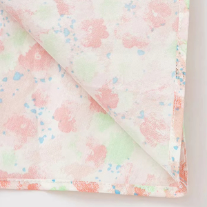 OEM ODM niñas algodón sólido respetuoso con el medio ambiente lindo Puff manga cuello cuadrado verano A-Line vestido fábrica al por mayor niños moda - Product Image 5