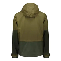 Conjunto de Caza de Camuflaje para Hombre, Camisa y Pantalones Impermeables de Poliéster para Exteriores con Bolsillos con Doble Cremallera para Tiro