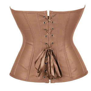 Meilleur corset en cuir sur mesure de conception Corset en tissu de caoutchouc OEM de style de luxe imprimé personnalisé sans couture - Product Image 4