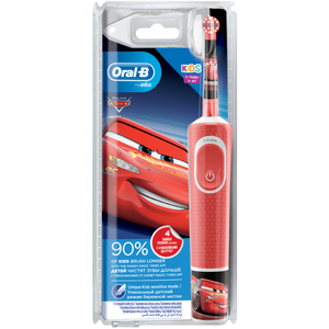 Oral-B D100 Cars แปรงสีฟันแบบชาร์จไฟได้รุ่นพิเศษสําหรับเด็ก - Product Image 3