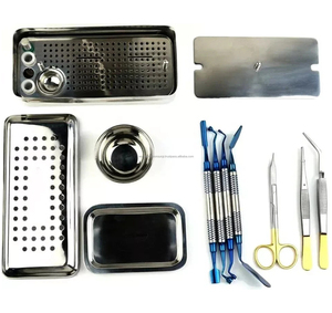 Dental PRF Box <b>System</b> Platelet Rich Fibrin Manual Instrument Kit for Implant Periodontal Surgery CE Approved Stainless Steel - Product Image 1