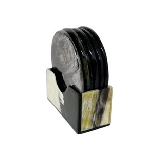 Sous-verres en corne de bœuf de luxe 100 % écologiques de haute qualité, design de luxe, produits de cuisine, épaisseur personnalisable à bas prix - Product Image 4