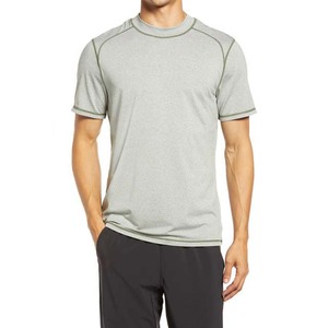 เสื้อยืดคอกลมแขนสั้นสำหรับผู้ชายผ้าฝ้าย100% - Product Image 1