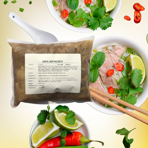 Bouillon Pho de bonne qualité Bouillon Pho de boeuf spécial saveur unique d'os de boeuf frais Fabricant vietnamien nutritif - Product Image 3
