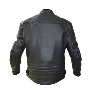 Veste de moto respirante sur mesure OEM/Meilleure fabrique des vestes de moto en cuir confortables pour hommes - Product Image 3