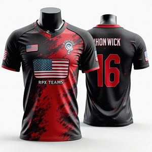 Camisetas deportivas impresas personalizadas para hombre, camisetas de softbol, baloncesto, fútbol, pesca, cuello redondo transpirable, ropa cómoda duradera - Product Image 1