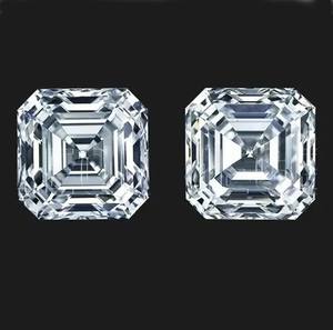 Diamant de laboratoire de qualité supérieure, taille Asscher, 0,5 carat, certifié IGI, couleur D, pureté VVS, pour les créateurs de bijoux - Product Image 3