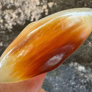 Buffalo Horn <b>Ring</b> Polished Party Ware Jewelry for Wedding Anniversary Hot Sale Color Natural Horn - Product Image 1