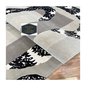 Modern Customizable Snake Handwoven Home Interior Design Living Room Office Decoration Silk Viscose Tencel <b>Rug</b> Carpet - Product Image 2