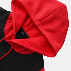 Sudadera con capucha bordada sólida única para hombre de alta calidad 100% algodón transpirable ecológico ropa de calle sudadera de invierno más vendida - Product Image 2