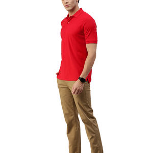 Golf transpirable de secado rápido para hombre para Polos Allover Patrón de impresión digital sólido Golf sublimado OEM personalizado para Polo T-Shi - Product Image 6