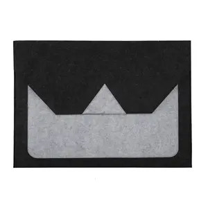 Funda de fieltro de alta calidad para portátil, bolsa de plástico reciclada para portátil - Product Image 1