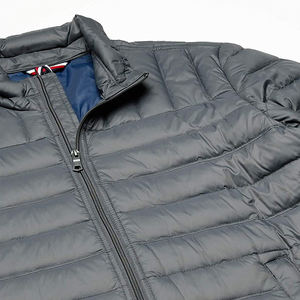 Venta caliente de alta calidad negro impermeable cortavientos abajo chaqueta senderismo desgaste invierno chaqueta acolchada para hombres chaqueta de burbuja - Product Image 6