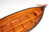 Bateau de sauvetage TITANIC modèle de bateau en bois pin de haute qualité fait à la main avec technique peinte livraison rapide du Vietnam
